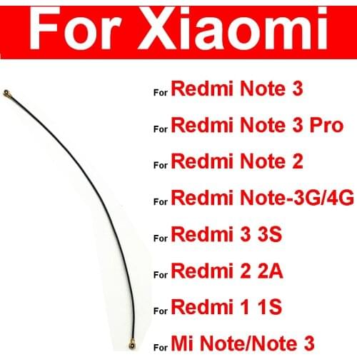 Signal Antenna Flex Cable For Xiaomi Redmi Note Mi Max Mix 1 S 2 A 3 4X 8 3G 4G K20 Lite Pro Play Signal Wifi Connector Flex
