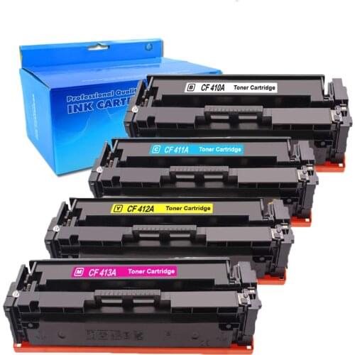CF410A- Compatible Toner Cartridge Replacement for HP 410A CF410A 410X CF410X for HP Color LaserJet Pro M477fdw M477fnw M477fdn