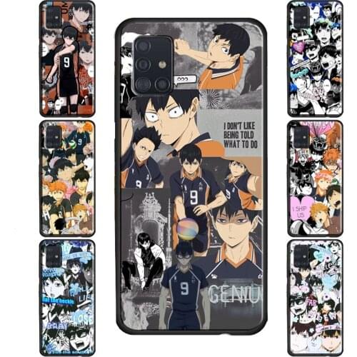 Kageyama Tobio Collage Haikyuu Case For Samsung Galaxy S10 S8 S9 Plus S20 FE S21 Ultra S10e Note 20 Ultra Note 9 10 Plus