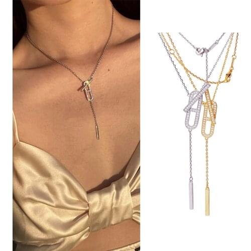 New Fashion Jewelry Necklace Female Pig Nose Clavicle Necklace Fashion Womens Necklace 2021 Fashion Jewelry