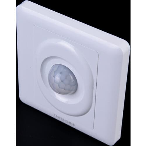 PIR Infrared Motion Sensor Switch 110V 220V Automatic Module Light On Off Switch LED Light Body Induction Light Control Switch