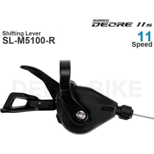 SHIMANO DEORE M5100 11v Shifter- RAPIDFIRE PLUS - Right Shift Lever - Clamp Band - 11-speed Original parts