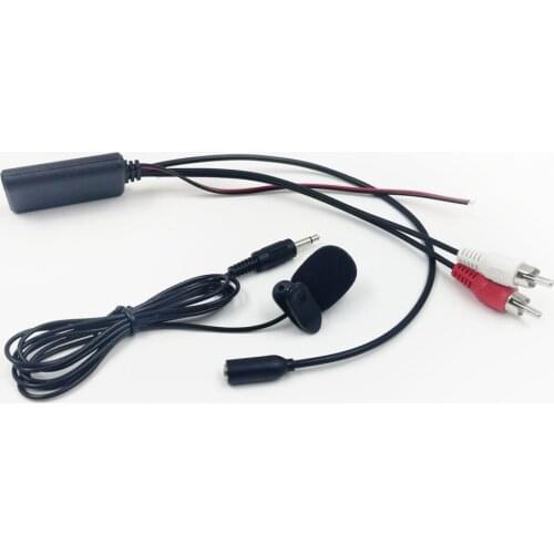 Bestolink 150CM Universal Car Radio Stereo 2RCA Port Left Right Channel Bluetooth 5.0 AUX Adapter Phone Calling Handsfree