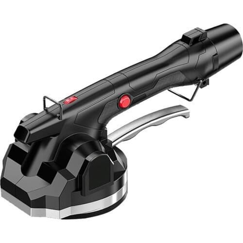 600W Vibrator for Tiles Tiling Plastering Machine Laying Tiles W/1 1500MAh Battery Automatic Floor Leveling EU Plug