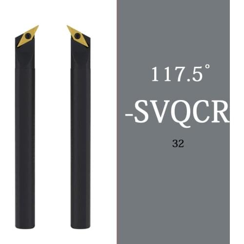 Internal Lathe Cutting S32T-SVQCR16 S32T-SVQCL16 SVQCR16 SVQCL16 Wood Turning Carbide Tools Lathe Turning Use VCMT Insert SVQCR