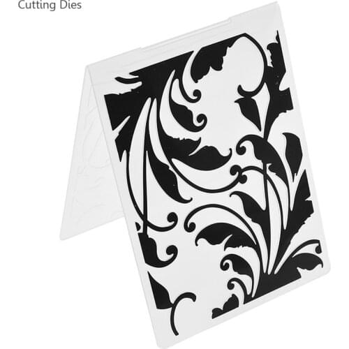 2019 Vines Plastic Embossing Folder For Diy Scrapbooking Photo Album Template Card Making