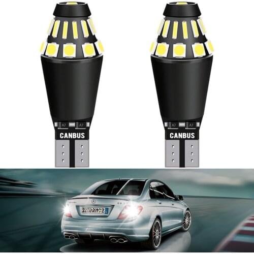 2x LED T15 P21W W16W 921 Canbus Reverse Light For Volvo XC60 XC90 S80 S90 S60 V70 S40 V40 V50 XC70 V60 V90 C30 850 C70 XC 60