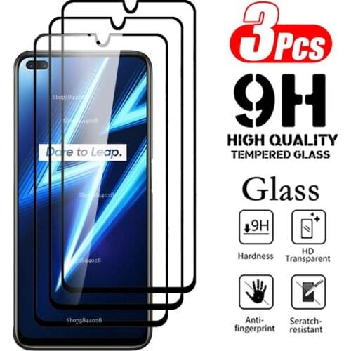 3PCS Tempered Glass for oppo Realme 6 Pro Protective Glass Realmi 6 Pro Realme6 6Pro Safety Screen Protector Clear RMX2061 Film