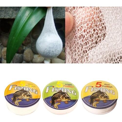 5 Meter PVA Mesh Bait Bag Carp Refill Sock for Boilie Rig Carp