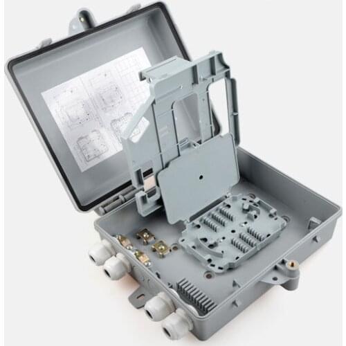 FTTH Fiber Optic Termination Box 1 to 16 ports or 1 to 8