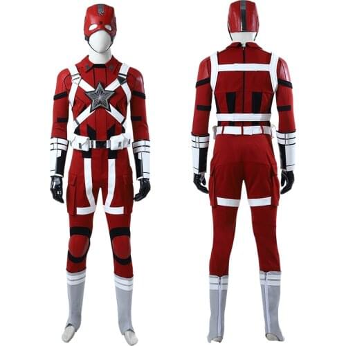 Widow Red Guardian Cosplay Costume Carnival Halloween Party Red Suit Superhero Alexei Shostakov Halloween Costumes for Men
