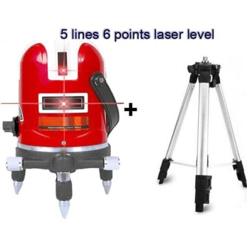 5 Lines 6 Points Laser Level 360 Vertical & Horizontal Rotary Cross Laser Line Leveling with Outdoor Mode x0.8