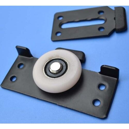Wardrobe Furniture Caster Cabinet Sliding Door Positioning Wheel Closet Pulley Hardware Part Household Fitting