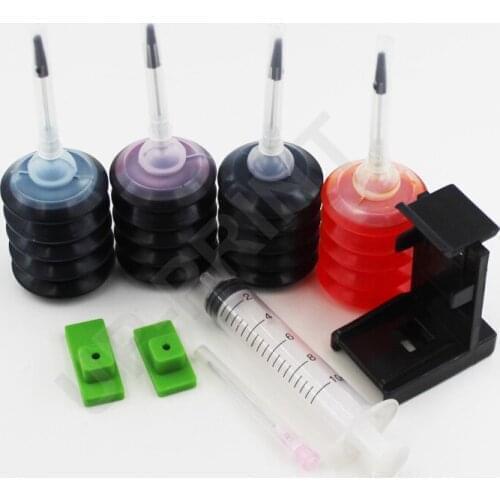 UP 1set Ink Cartridge Clamp Absorption Clip Pumping Tool compatible for HP 60 61 62 63 65 122 121 301 302 664 652 304 ink