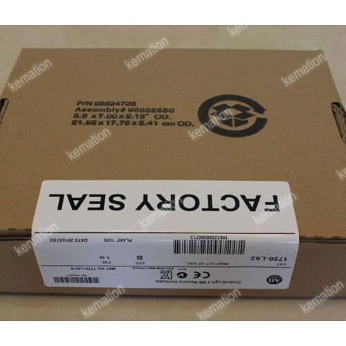 Original 1756-L62 AB PLC 1756L62 Processor Module 4MB Memory Controllogix 1756 L62 New in Box