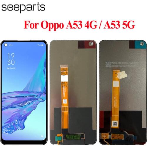Original LCD For OPPO A53 2020 CPH2127 LCD Display Touch Screen Digitizer Assembly Replacement For OPPO A53 Phone 6.5"