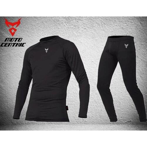 Split sweat clothes Motorcycle sweater T shirt Warm sweat underwear