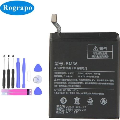 Rograpo Xiaomi Mi 5S Phone Batteries