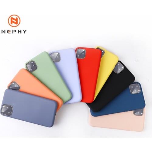 Luxury Liquid Silicon Soft Case For iPhone 11 Pro Max XS XR X iPhone 7 8 Plus Coque 6 S 6S 7Plus 8Plus i Phone Back Cover Bumper