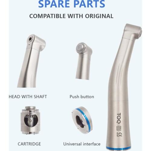 DENTAL E type NSK TI MAX X25L X25 type LED FIBER optic Electric motor contra angle Handpiece Contra Angle