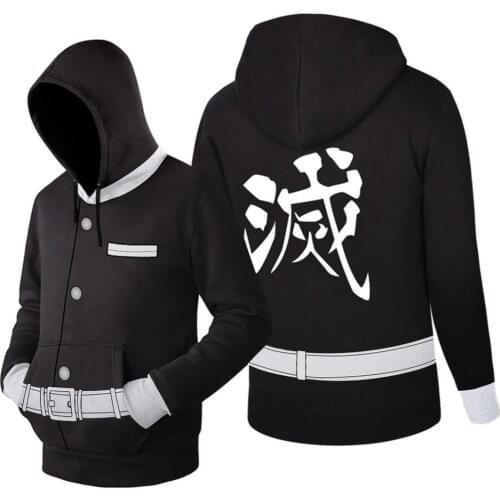 Demon Slayer Kimetsu no Yaiba Cosplay Kisatsutai Hoodie Pullover Sweatshirt Coats Cool Unisex Hoodies Tracksuit