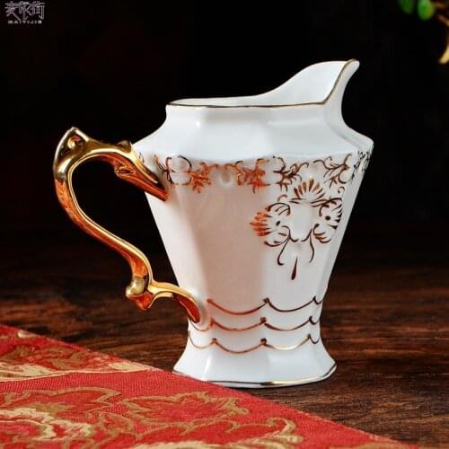 European Style Vintage Milk Jugs Modern Creative Milk Pitcher Latte Art Milk Jugs Espresso Cups Pot A Lait Coffeeware BC50NG