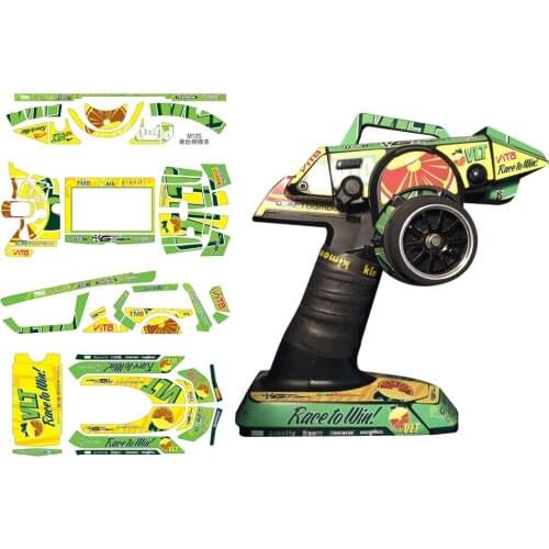 Sanwa M12S/MT44/MT4 Radio Control Green Decal