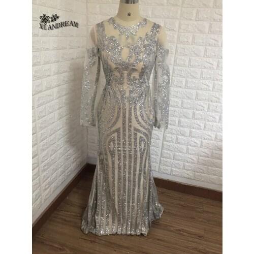 Bling Bling evening gown simple formal for party free shipping abiye gece elbisesi robe de soiree elegant evening dress XD-017