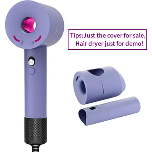 Dyson Hair Dryer Case Washable Anti-Scratch Shockproof Dust Proof Travel Protective Silicone Case Cover for Dyson Hair Dryer