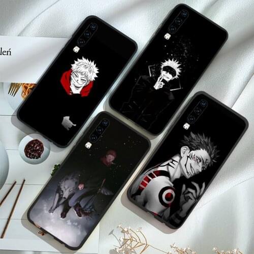 Jujutsu Kaisen Satoru Gojo anime Phone Case For Huawei P20 P30 P40 lite Pro P Smart 2019 Mate 10 20 Lite Pro Nova 5t