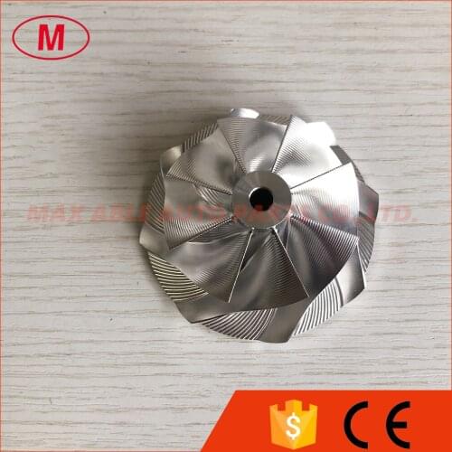 GTX3071 GEN ll reverse 54.06/71.40mm 8+0 blades point milling turbo billet/milling/aluminum 2618 compressor wheel