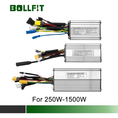 KT Controller 36 48 V 250 350 500 750 1000 1500 W Waterproof Brushless Electric Bicycle Controller for E Bike Conversion Kit