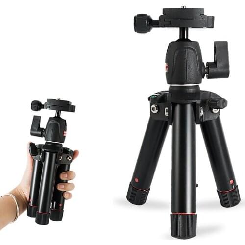 Desktop tripod DSLR camera tripod photography small tripod net red live phone tripod