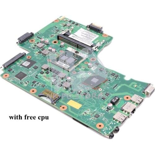 NOKOTION For Toshiba Satellite C655 Laptop Motherboard V000225000 6050A2355202-MB-A03 HM55 DDR3 free cpu full tested