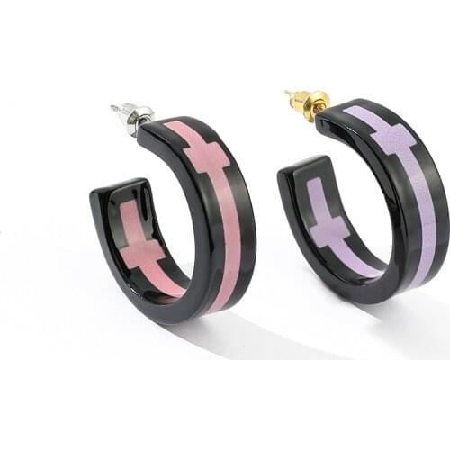 Surrounding Mitsuya Takashi Earrings Tokyo Revengers Acrylic Anime Cosplay Props Earrings for Women Fashion Jewelry Accessories