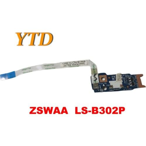 Original for TOSHIBA C55-B C50-B C55T-B C50D-B C55D-B Switch board ZSWAA LS-B302P tested good free shipping