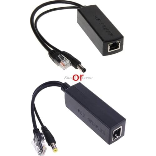 10/100M IEEE802.3at/af Power Over Ethernet PoE Splitter Adapter For IP Camera