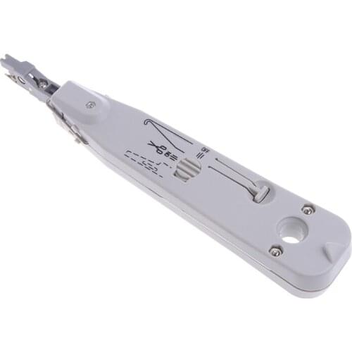Adjustable Impact IDC Insertion Ethernet Network Punch Down Tool With Sensor R9JB