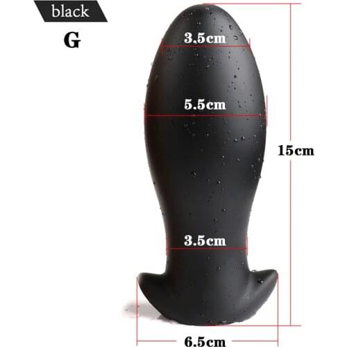 Super Huge Anal Plug Big Butt Plug Beads Anus Expansion Stimulator Prostate Massage Erotic Anal Sex Toys For Woman Men Sex Shop