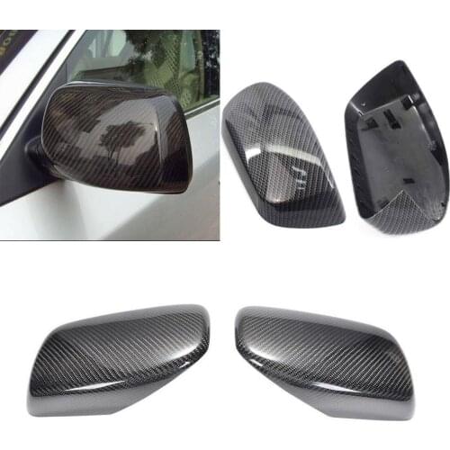 Carbon Fiber Reversing Mirror Housing Rearview Mirror Housings For 5 Series 2004-2008 51167078359 51167078360 Car Mirror Housing