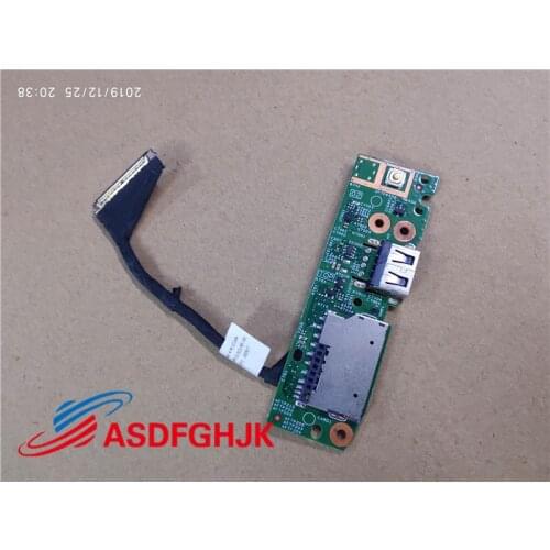FOR Dell Inspiron 14 5482 Power Button USB SD Card Reader IO Circuit Board WITH CABLE 2Y03W CN-02Y03W 02Y03W