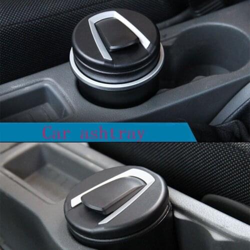 High Quality 2017 Car Ash Tray Ashtray Storage Cup With LED For Peugeot 206 207 208 301 307 308 407
