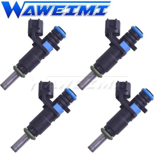 WAWEIMI 4 Pieces Gasoline Fuel Nozzzle OE 55562599 For Chevrolet Cruze 1.6L Opel Astra J Zafira 2009 - 2015