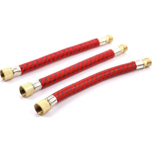1Pc 2021 Hot Bicycle Pump Extension Hose Tube Pipe Cord Portable Bike Pumping Service Parts
