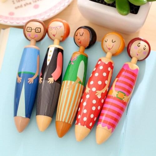 1 pc Cute Girl Chunky Pen School Office Stationery supplies