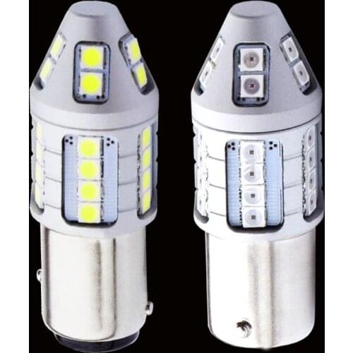 2PCS NEW Super Bright 1157 P21/5W BAY15D 30 SMD 3030 LED Auto Brake Lamp 21/5W Car Daytime Running Light Turn Signals Bulb DC12V