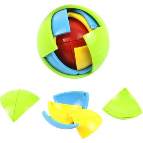 3D Intellect Puzzle Ball Science Educational Toy Logical Training Kids Gift