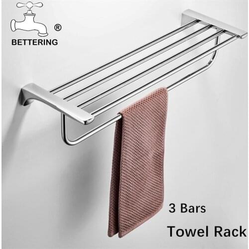 Bathroom Accessories Towel Rack Free Punching Towel Rack Shelf Wall-Mounted Towel Bar Finishing Rack Держатель Для Полотенец