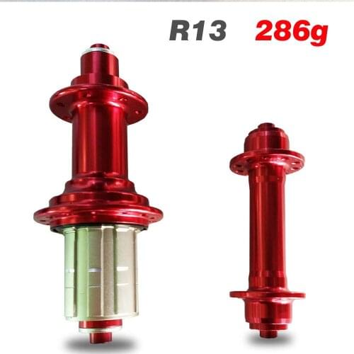 Aluminium hub R13 hub NBK bearings for Carbon Road bike cycling superlight for J-bend/hook road bike wheel hub
