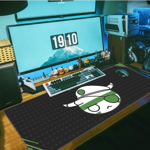 Sovawin Large Mouse pad PC Computer mat Computer Gaming Mousepad Anti-slip Natural Rubber with Locking Edge Gaming Mouse Mat